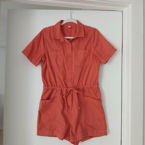 OLD NAVY Utility Romper Denim